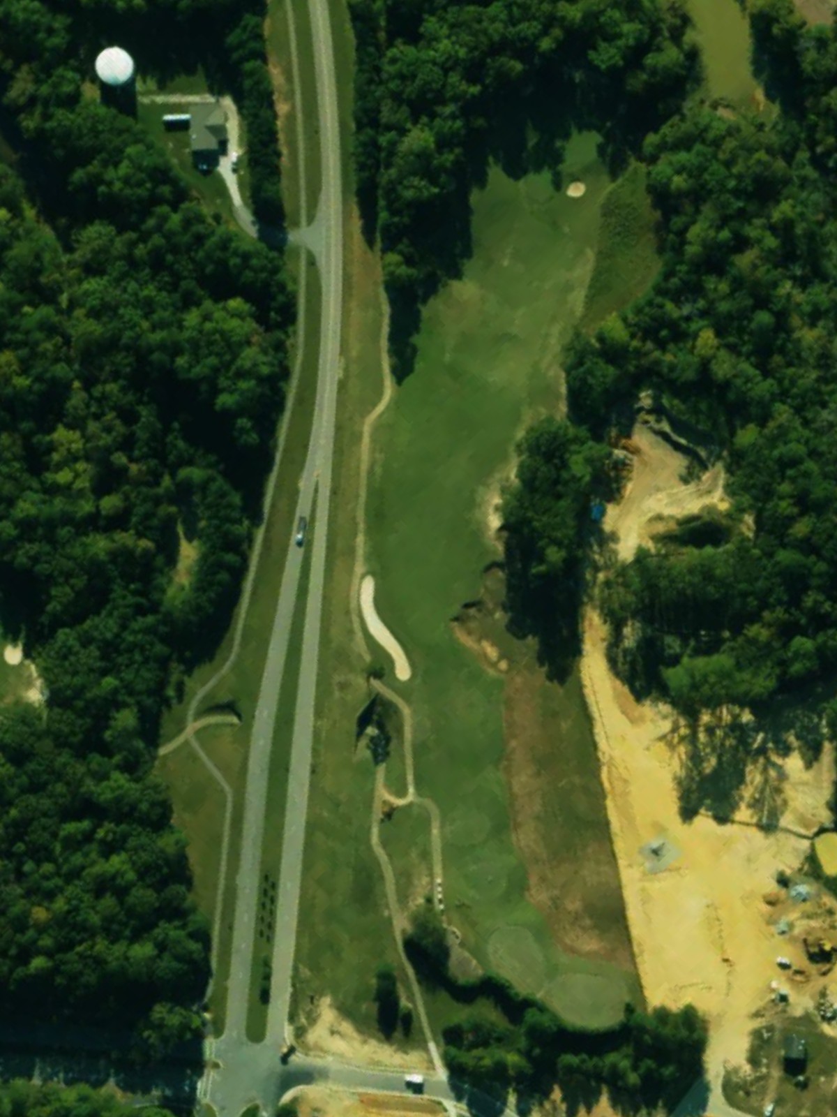 Hole 1 satellite