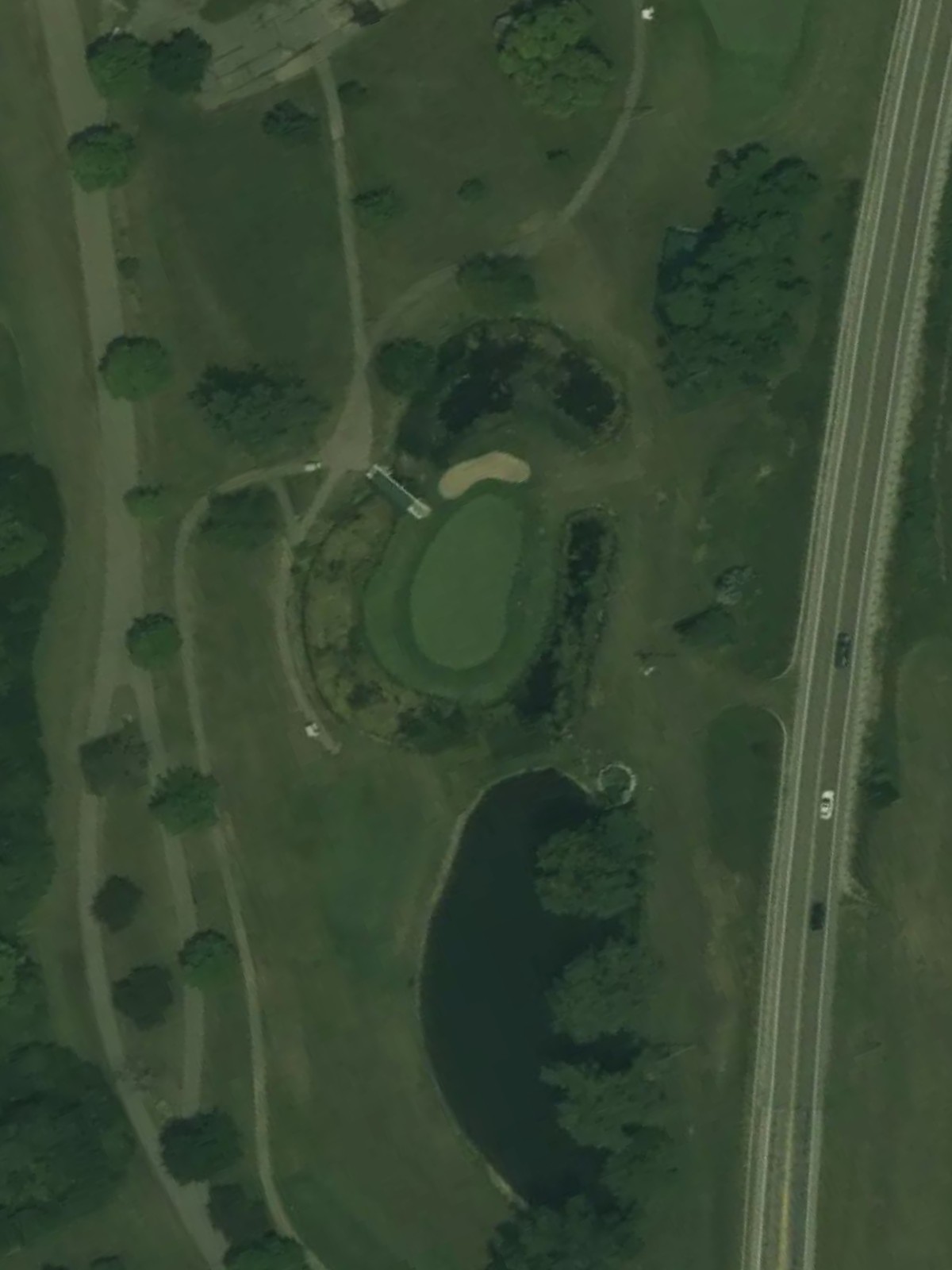 Hole 18 satellite