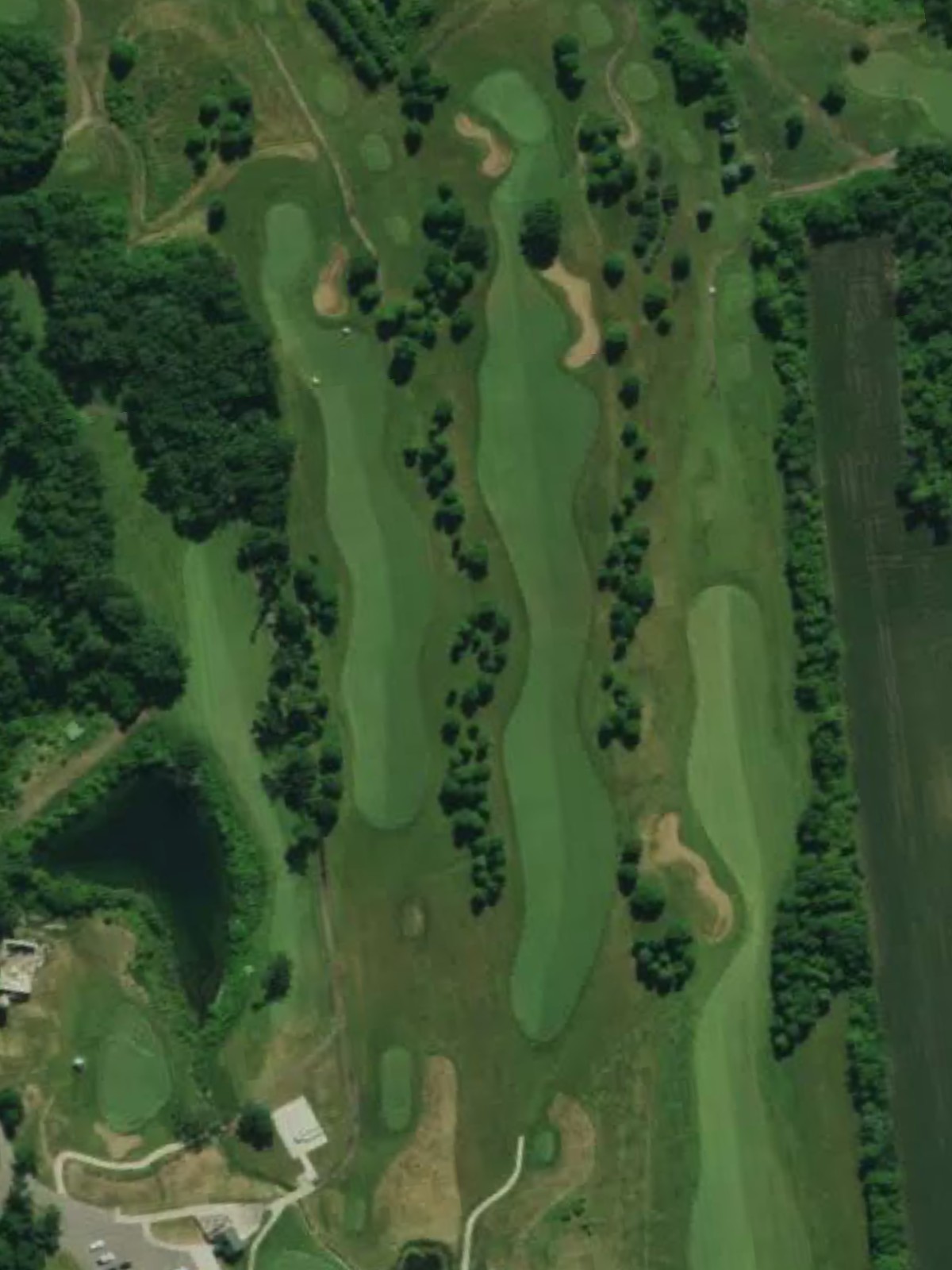 Hole 1 satellite