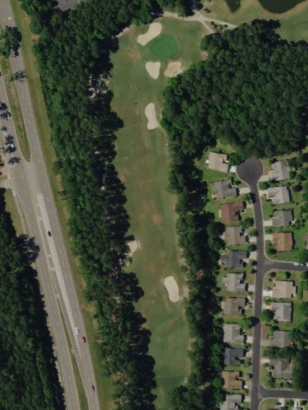 Hole 13 satellite