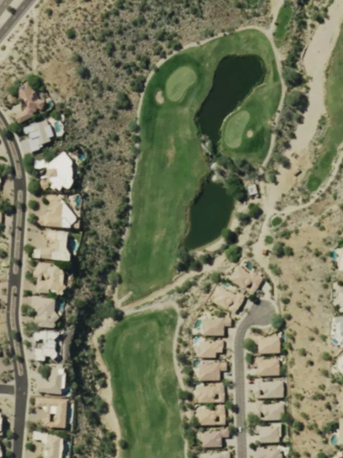 Hole 13 satellite