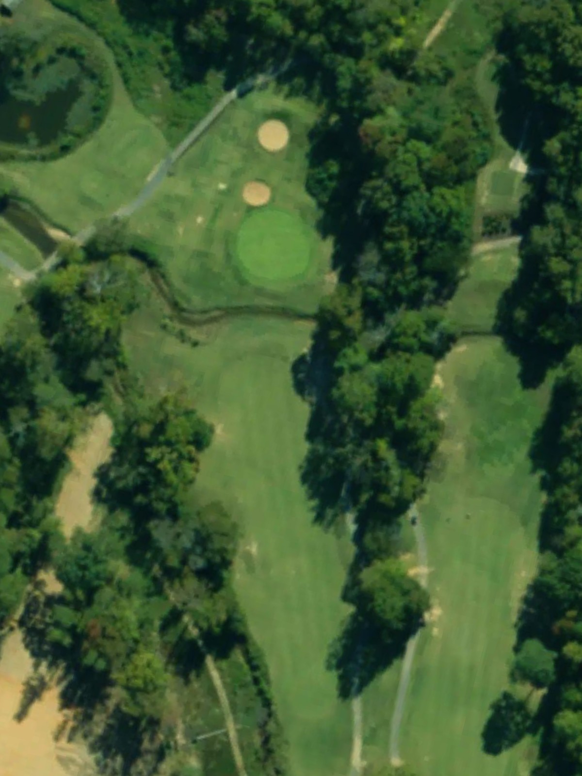 Hole 13 satellite