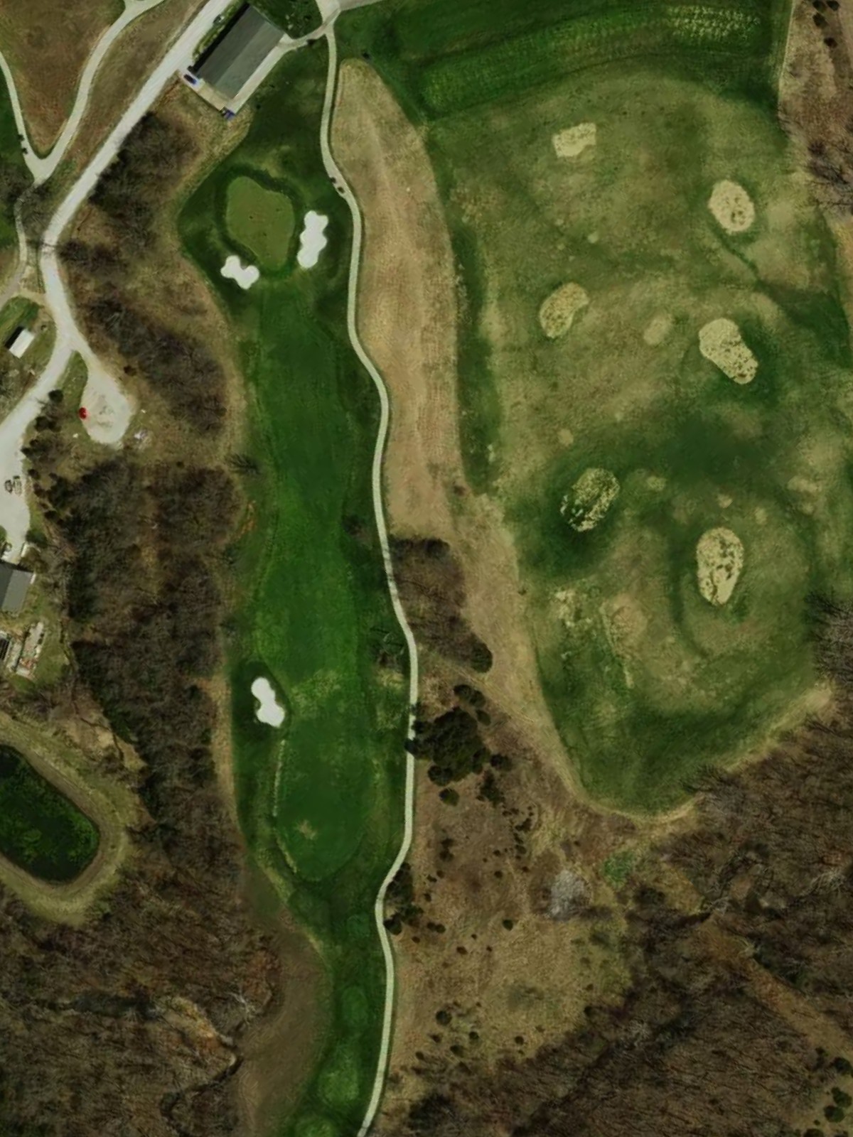 Hole 18 satellite