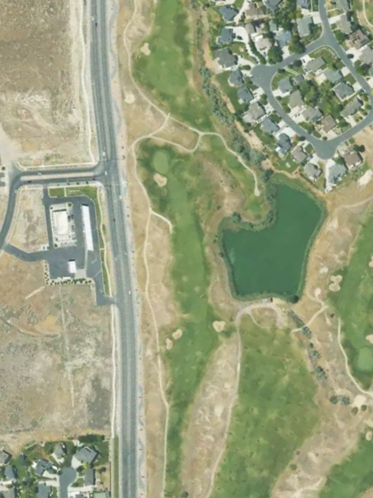 Hole 1 satellite
