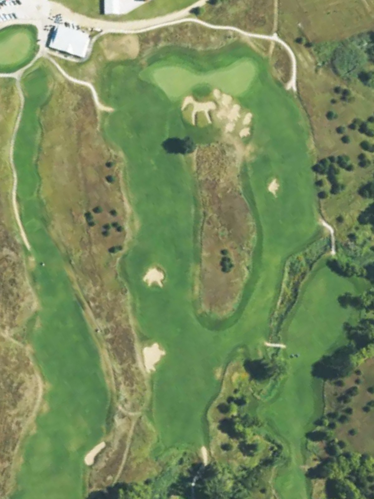 Hole 18 satellite