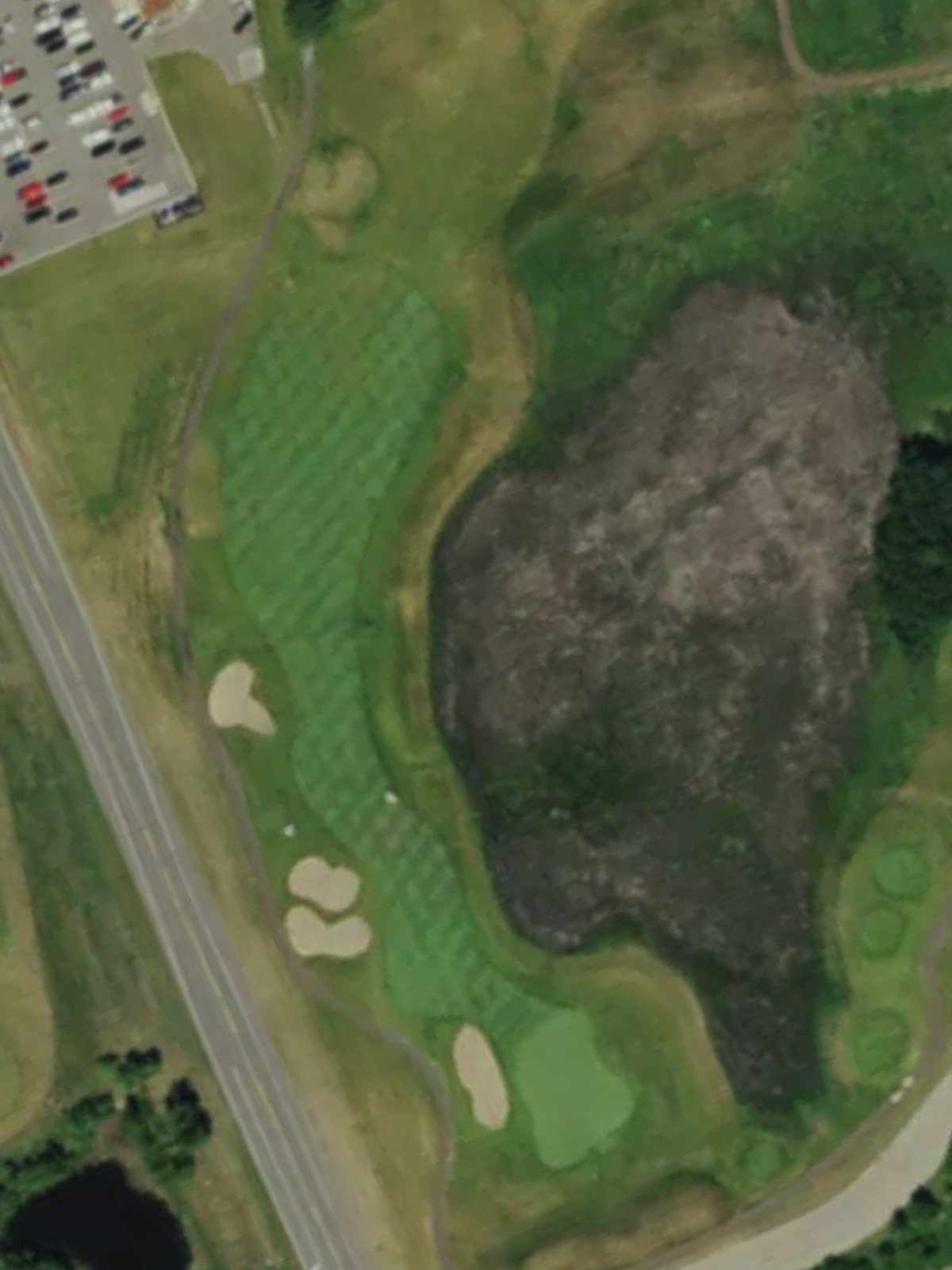 Hole 1 satellite