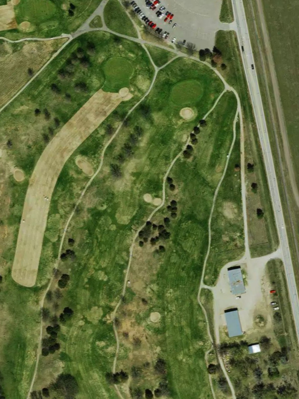 Hole 13 satellite