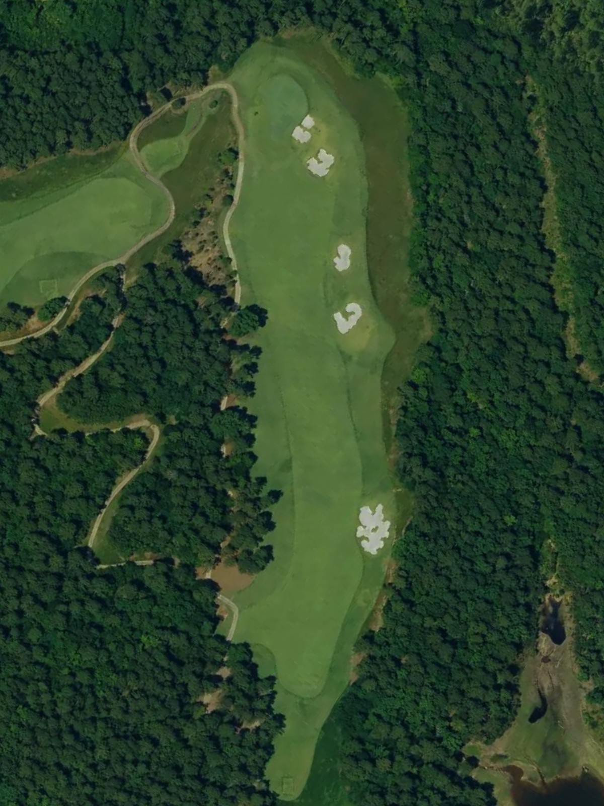 Hole 1 satellite