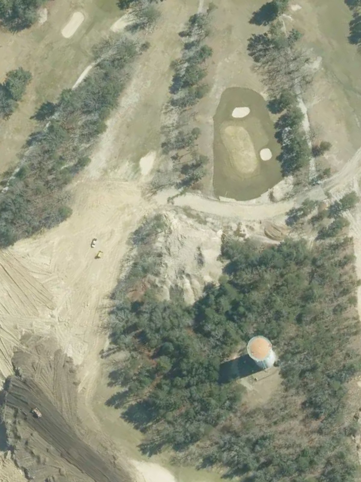 Hole 1 satellite