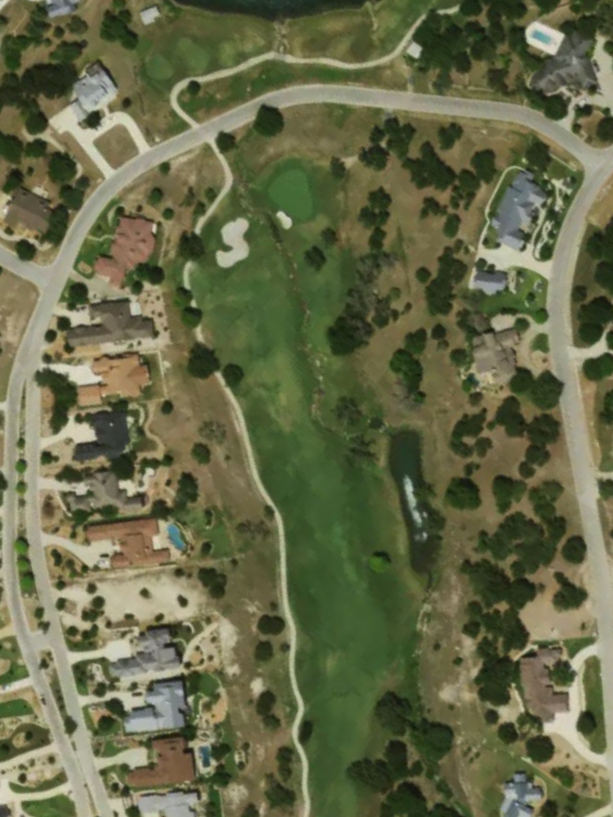 Hole 13 satellite