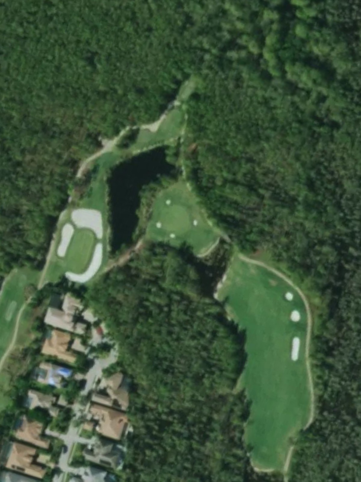 Hole 13 satellite