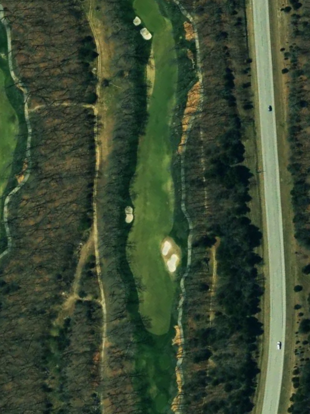 Hole 2 satellite