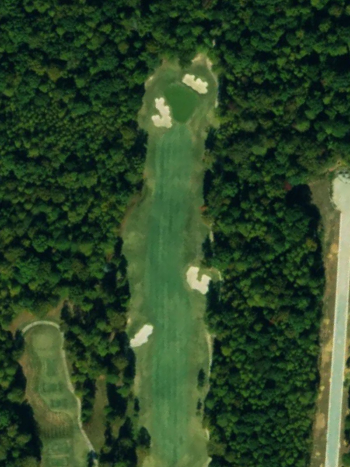 Hole 13 satellite