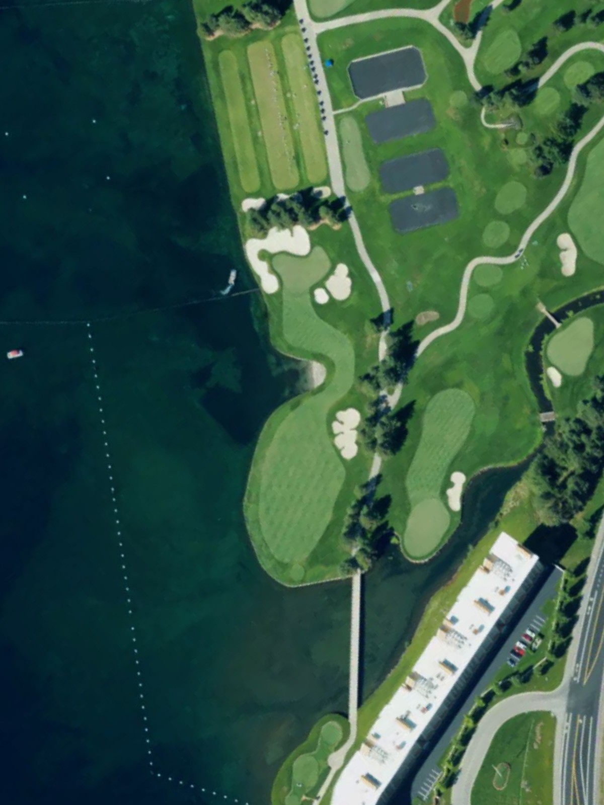 Hole 13 satellite