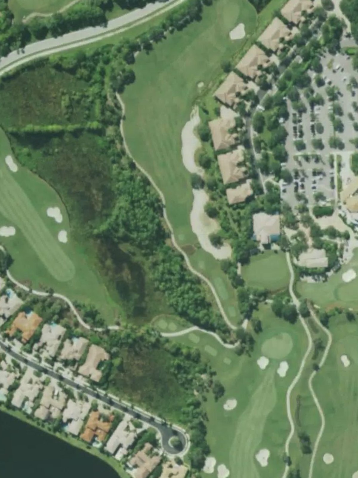 Hole 1 satellite