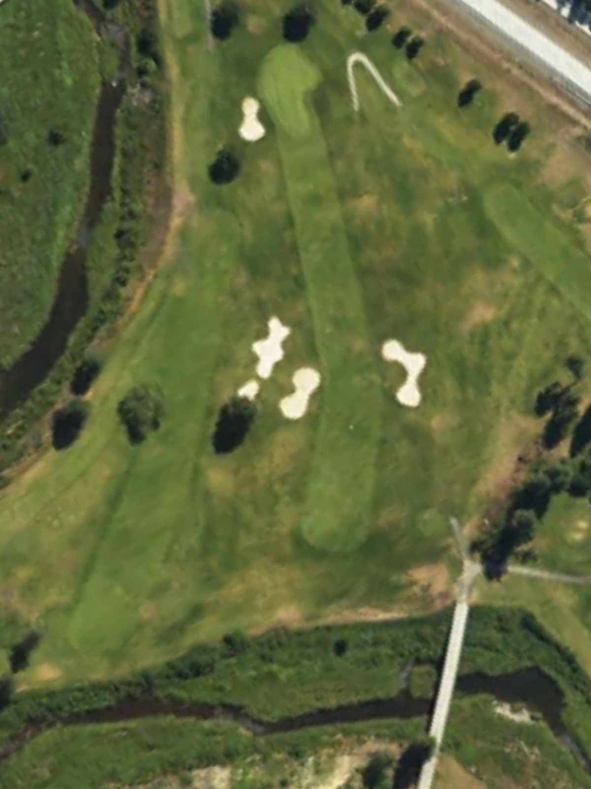 Hole 1 satellite