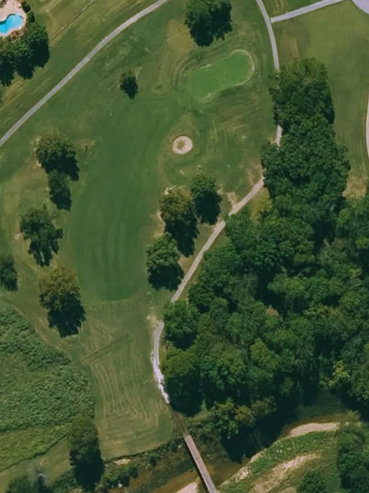 Hole 13 satellite