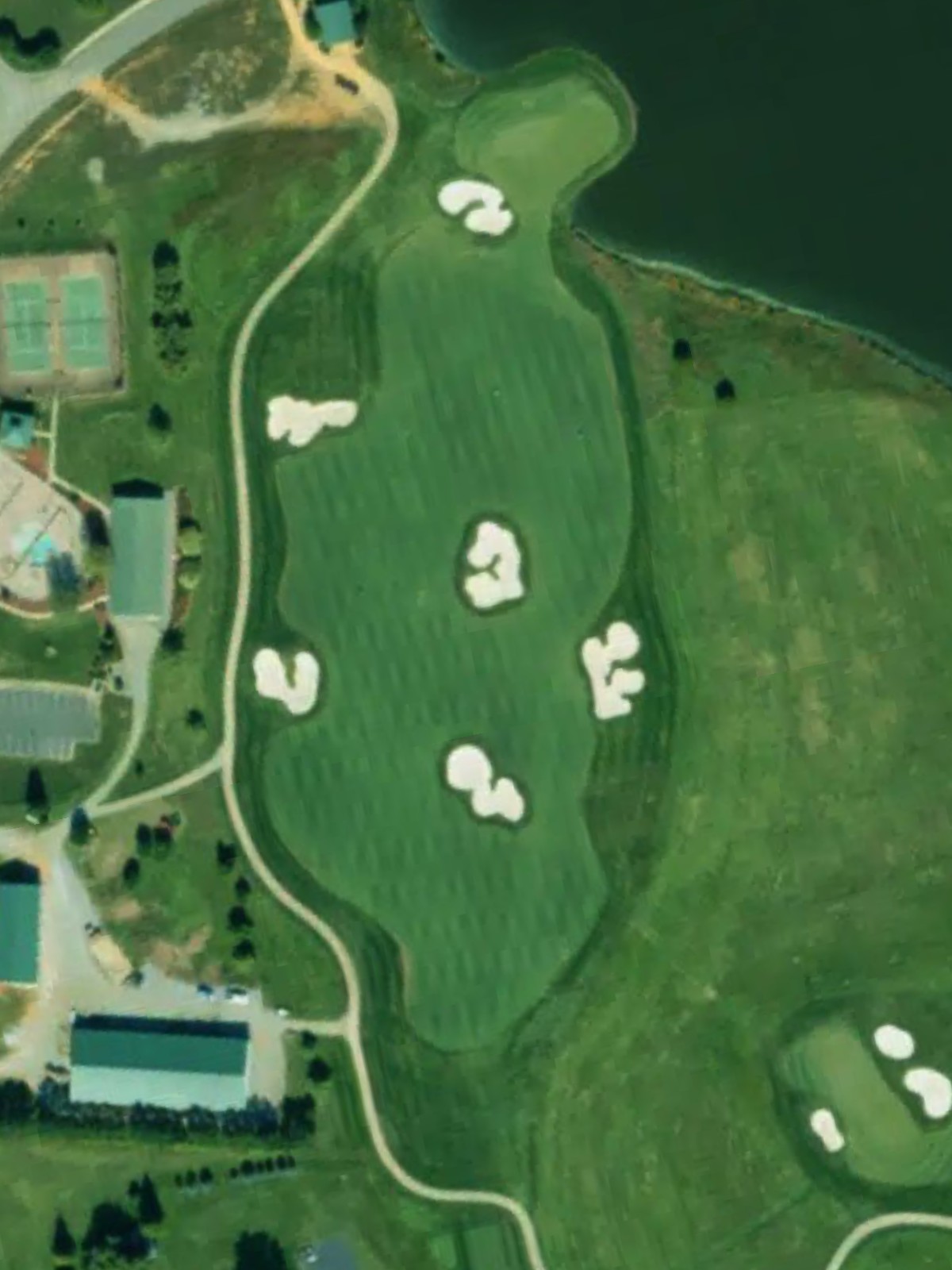 Hole 18 satellite