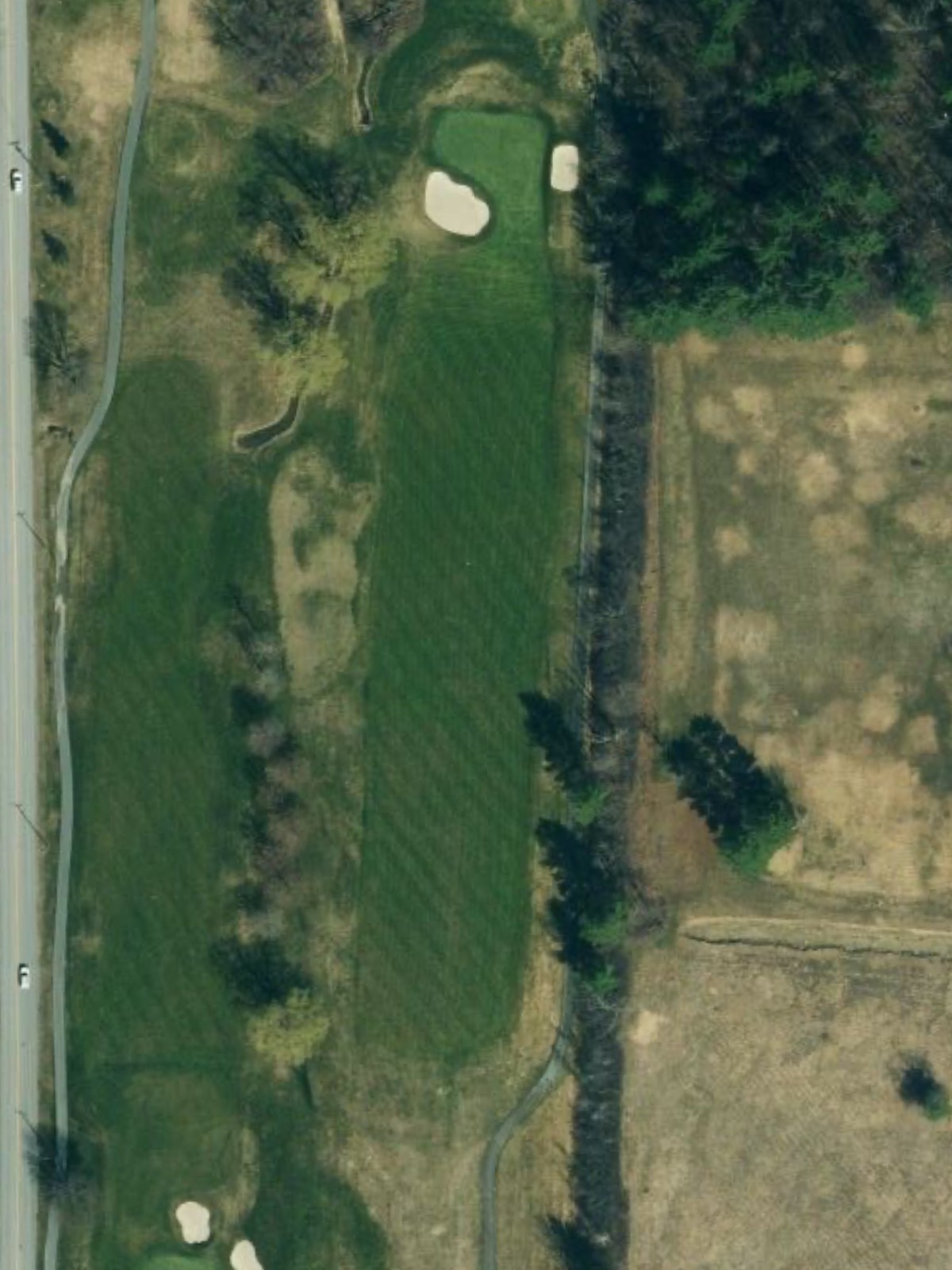 Hole 1 satellite