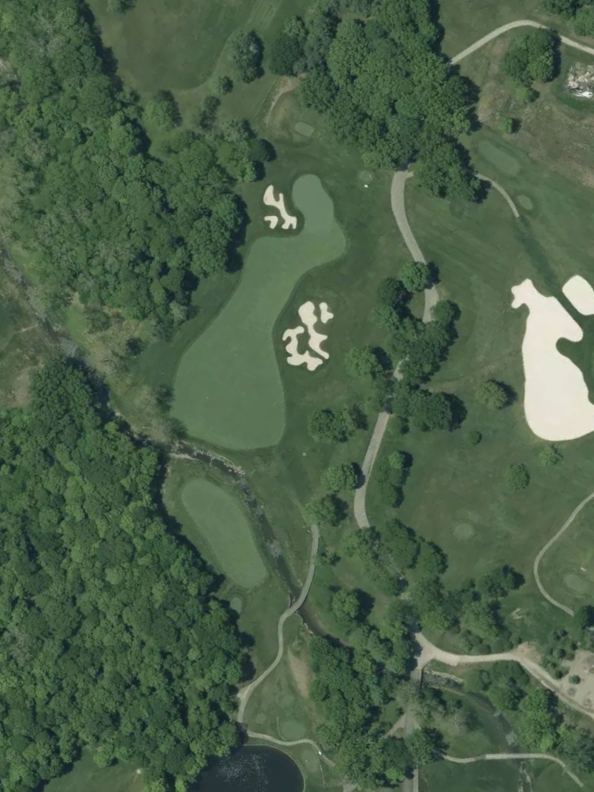 Hole 1 satellite