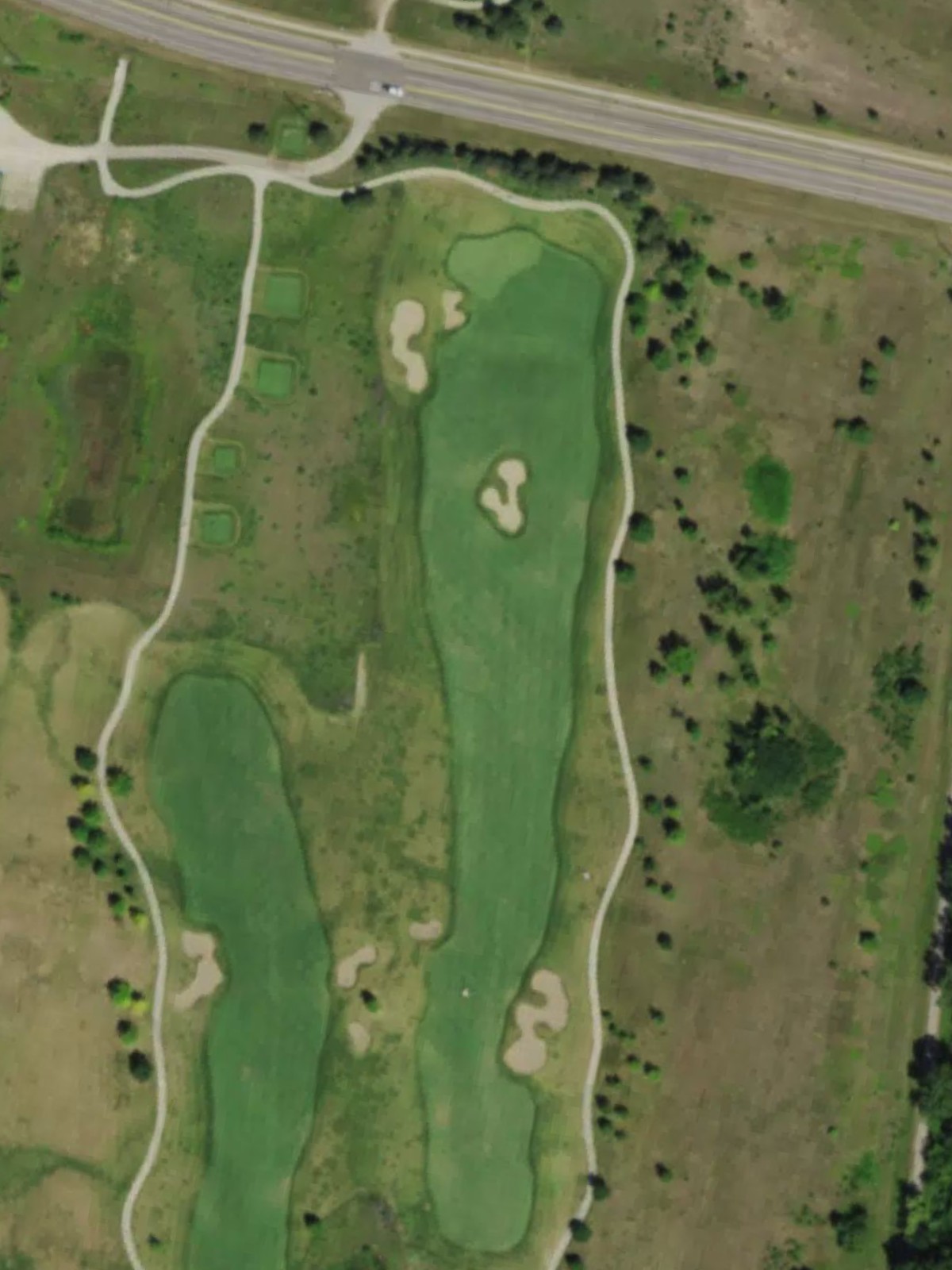 Hole 1 satellite