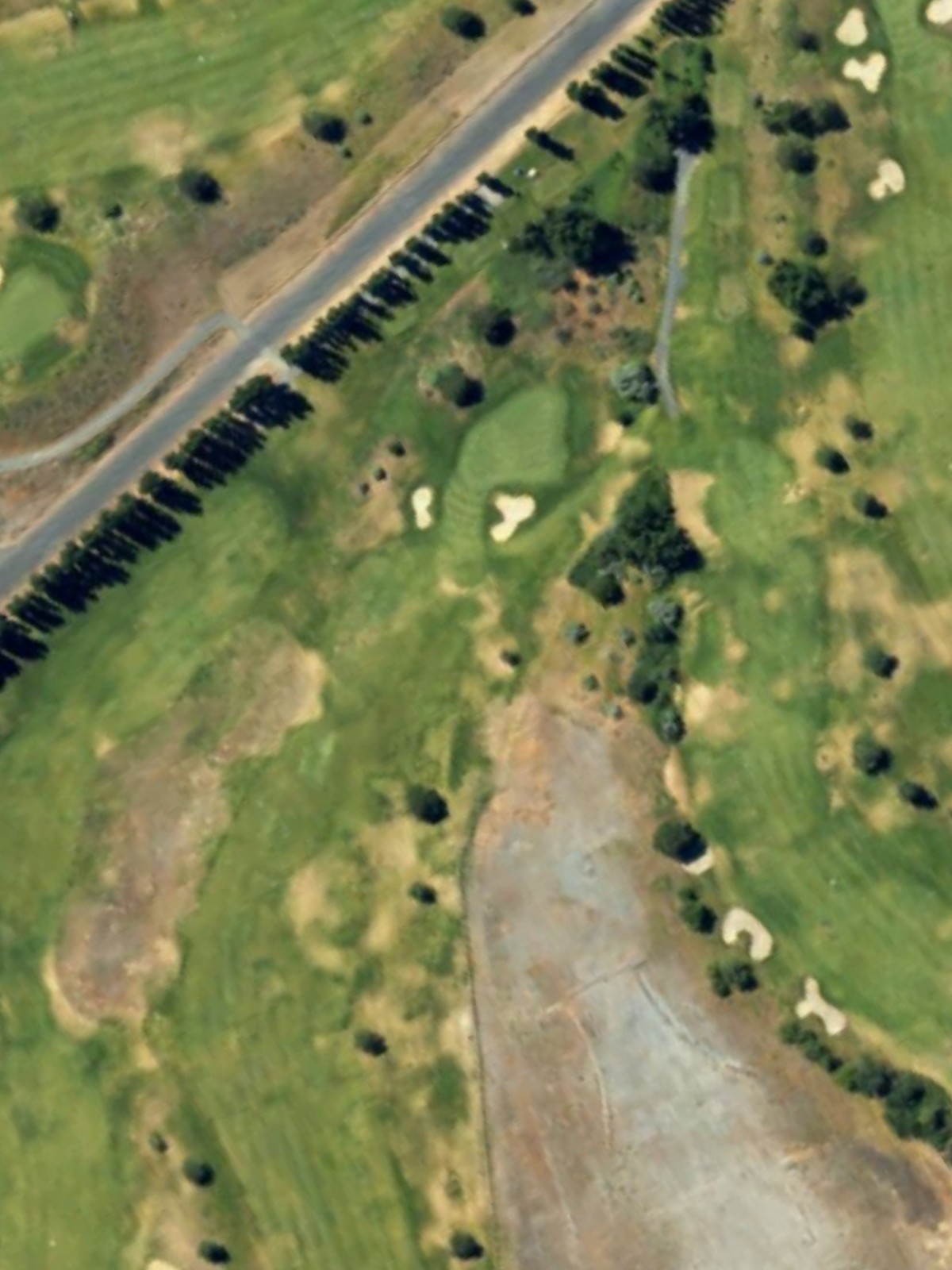 Hole 13 satellite