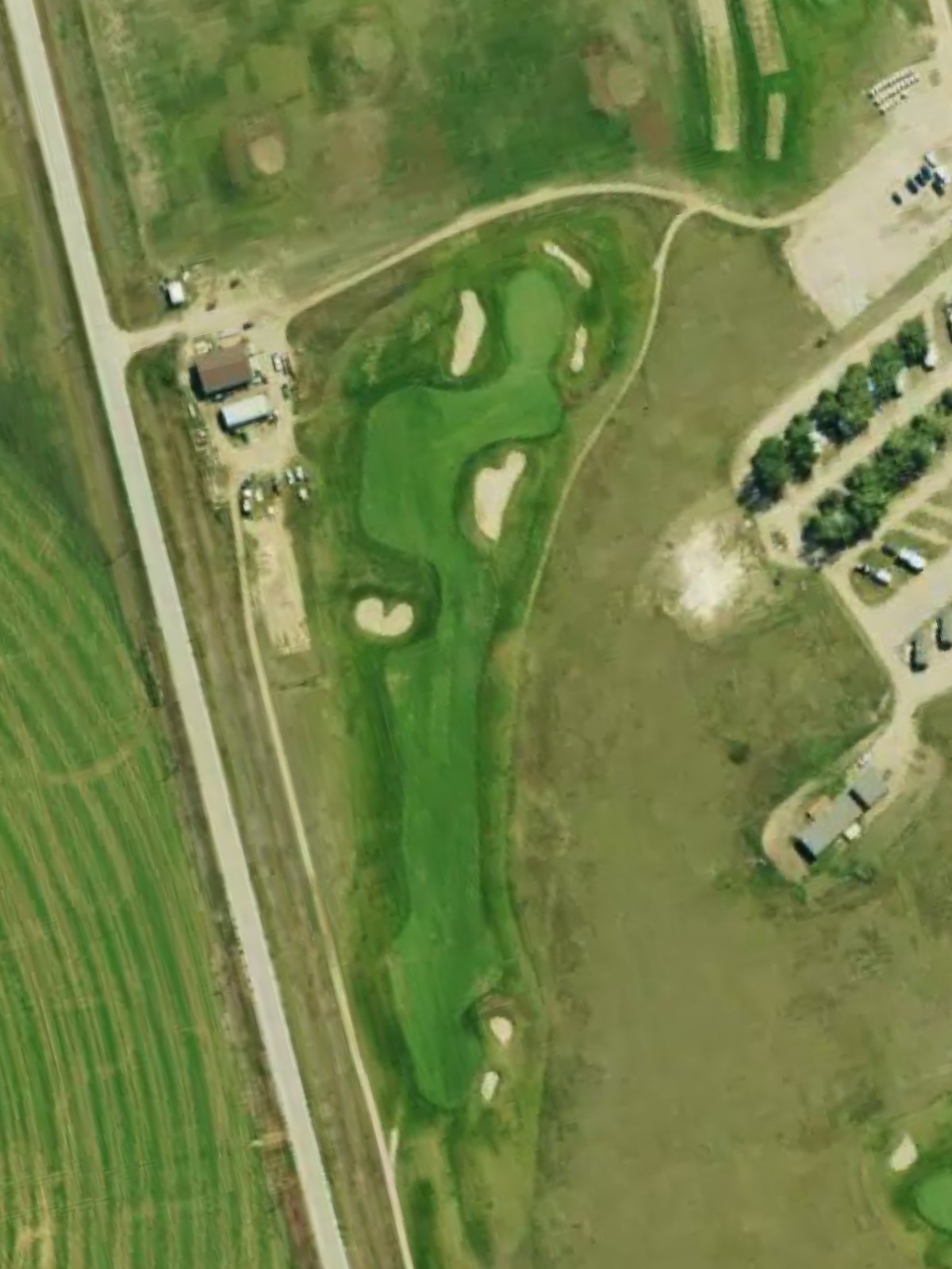 Hole 18 satellite