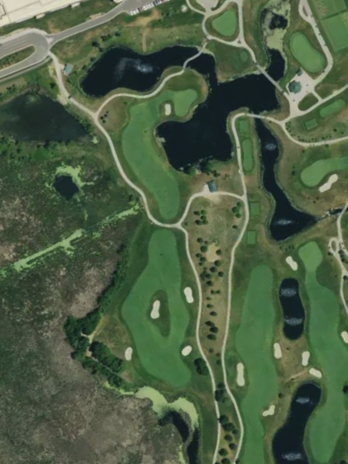 Hole 18 satellite