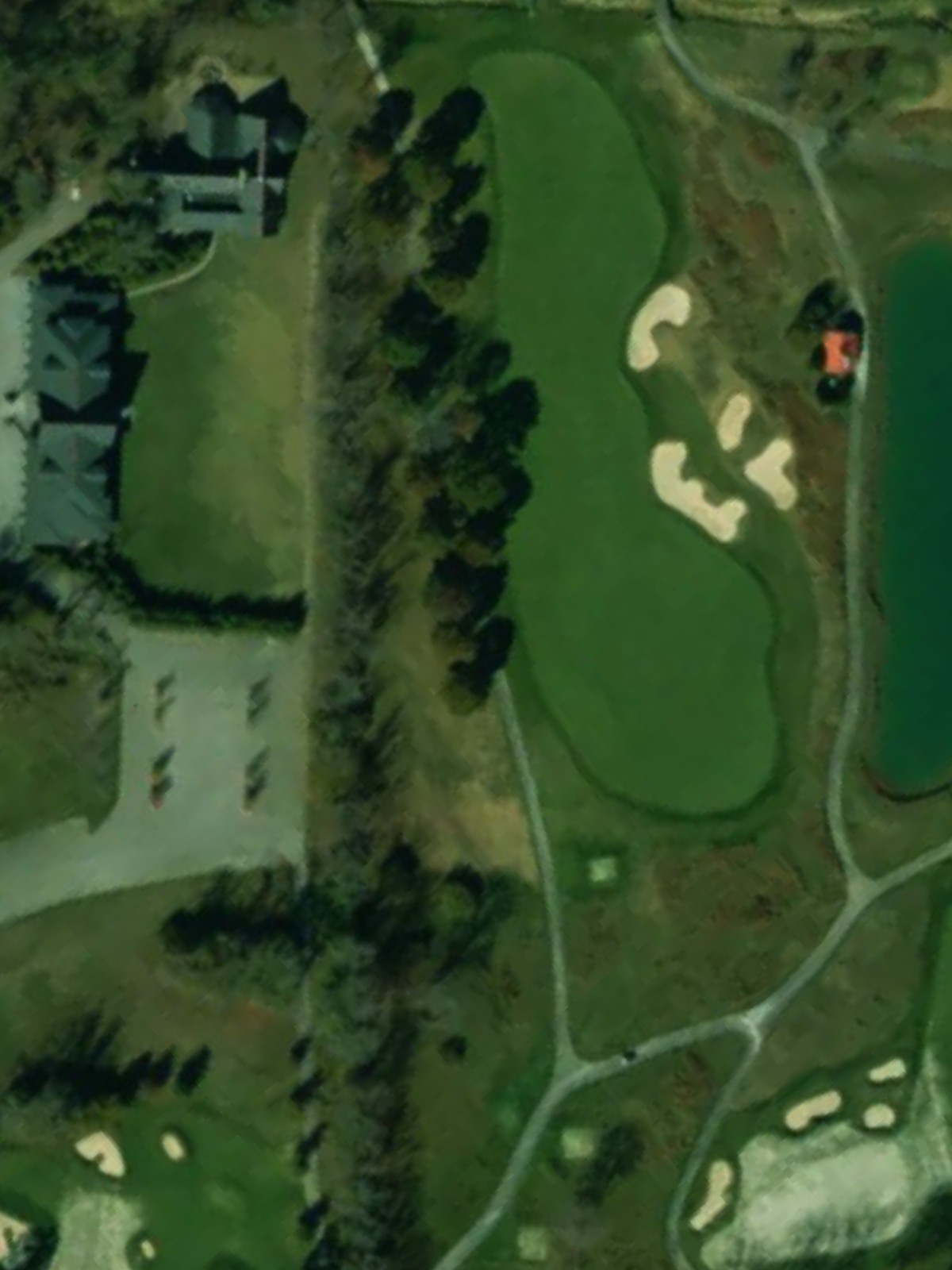 Hole 13 satellite