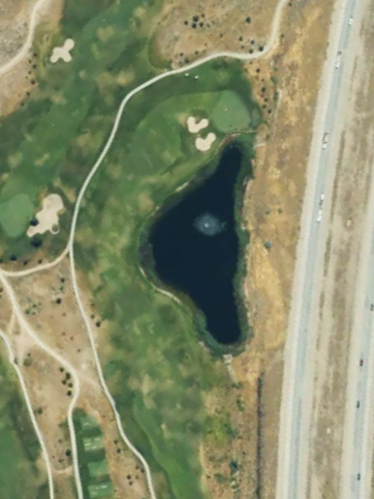 Hole 13 satellite