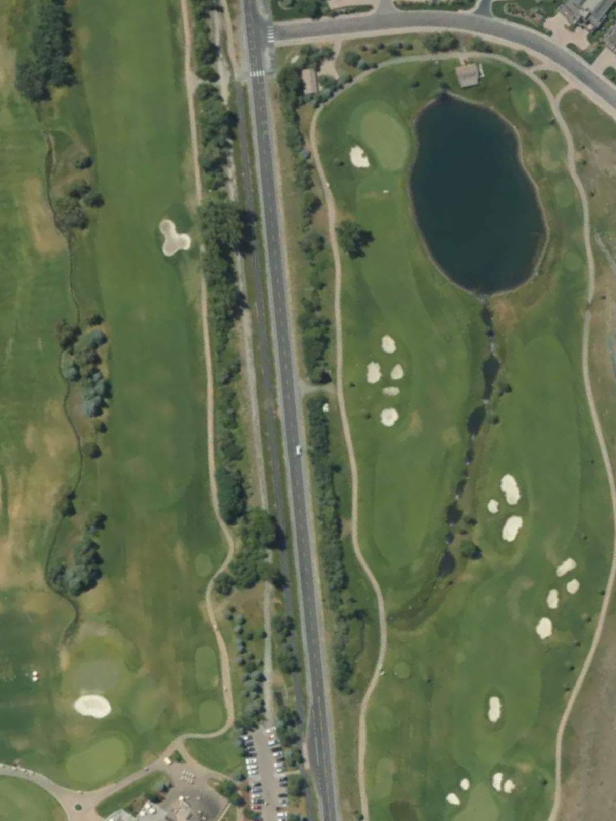 Hole 1 satellite
