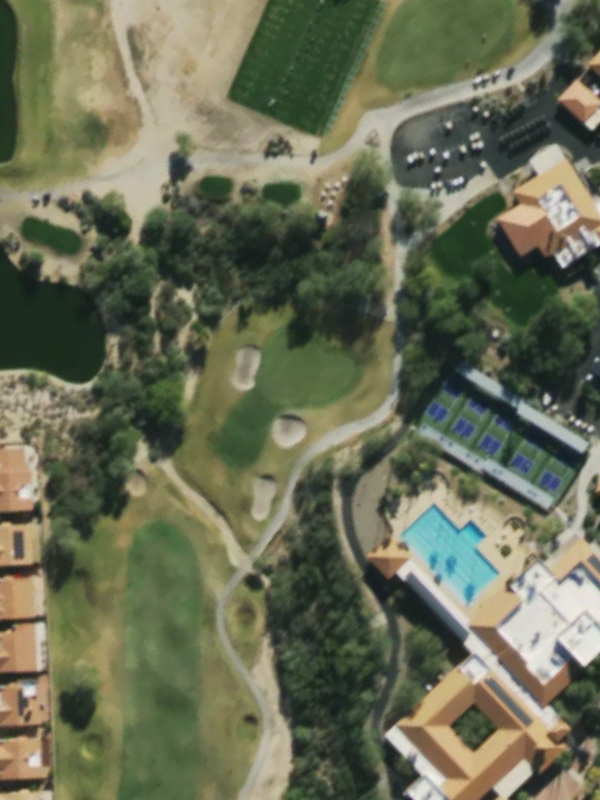 Hole 18 satellite