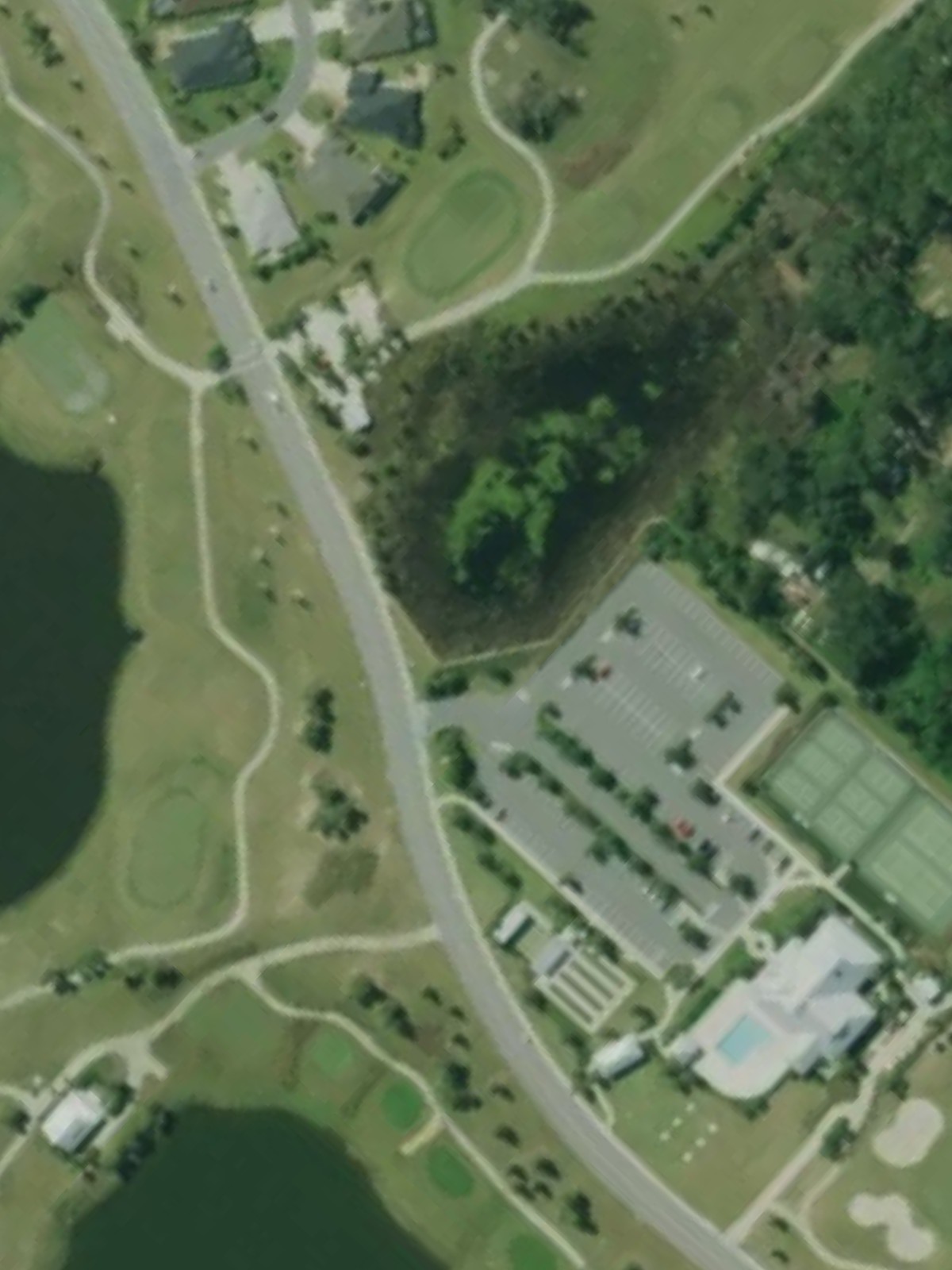 Hole 1 satellite