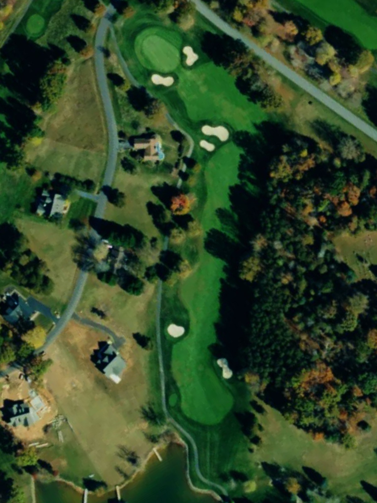 Hole 13 satellite