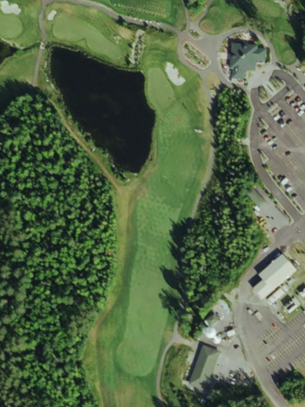 Hole 18 satellite