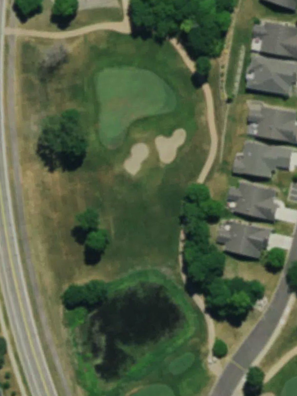 Hole 13 satellite