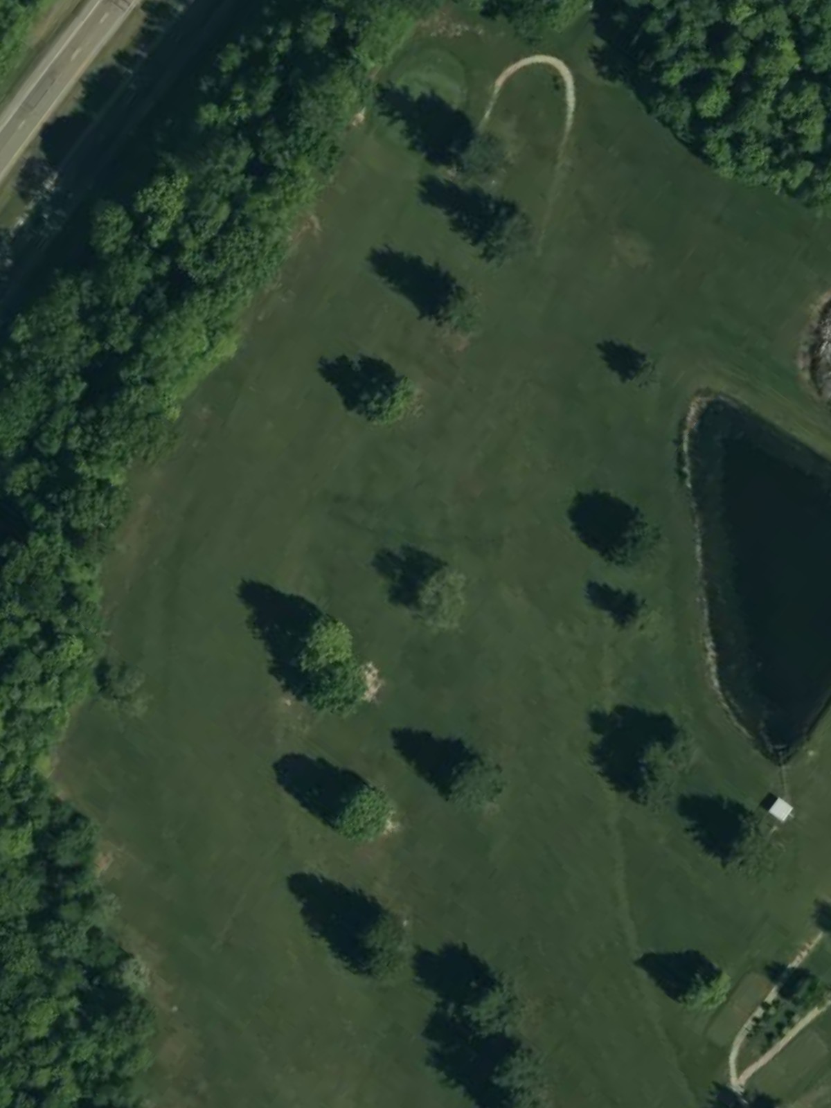 Hole 13 satellite