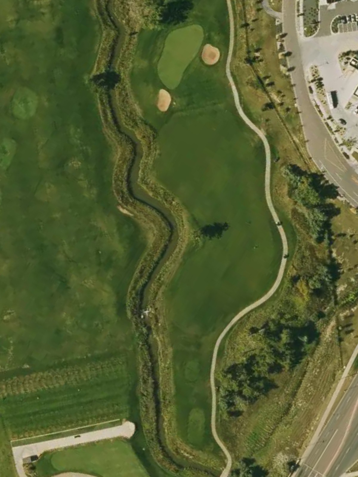 Hole 1 satellite