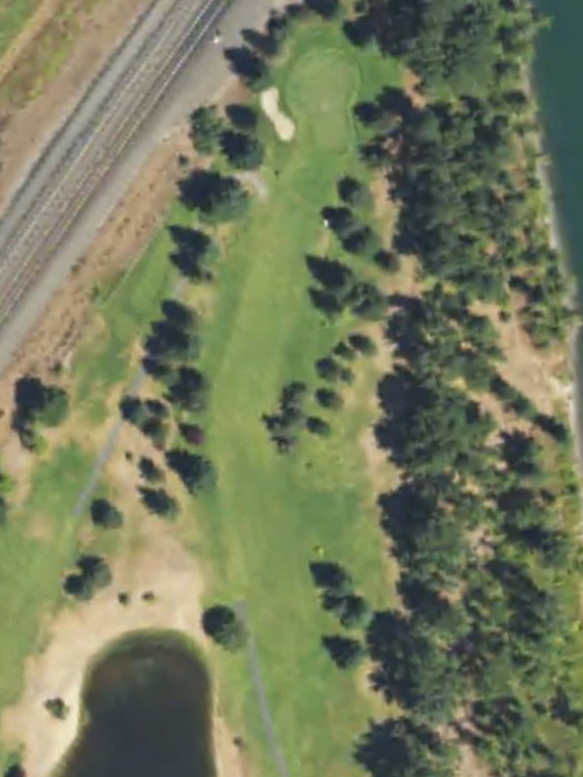 Hole 13 satellite