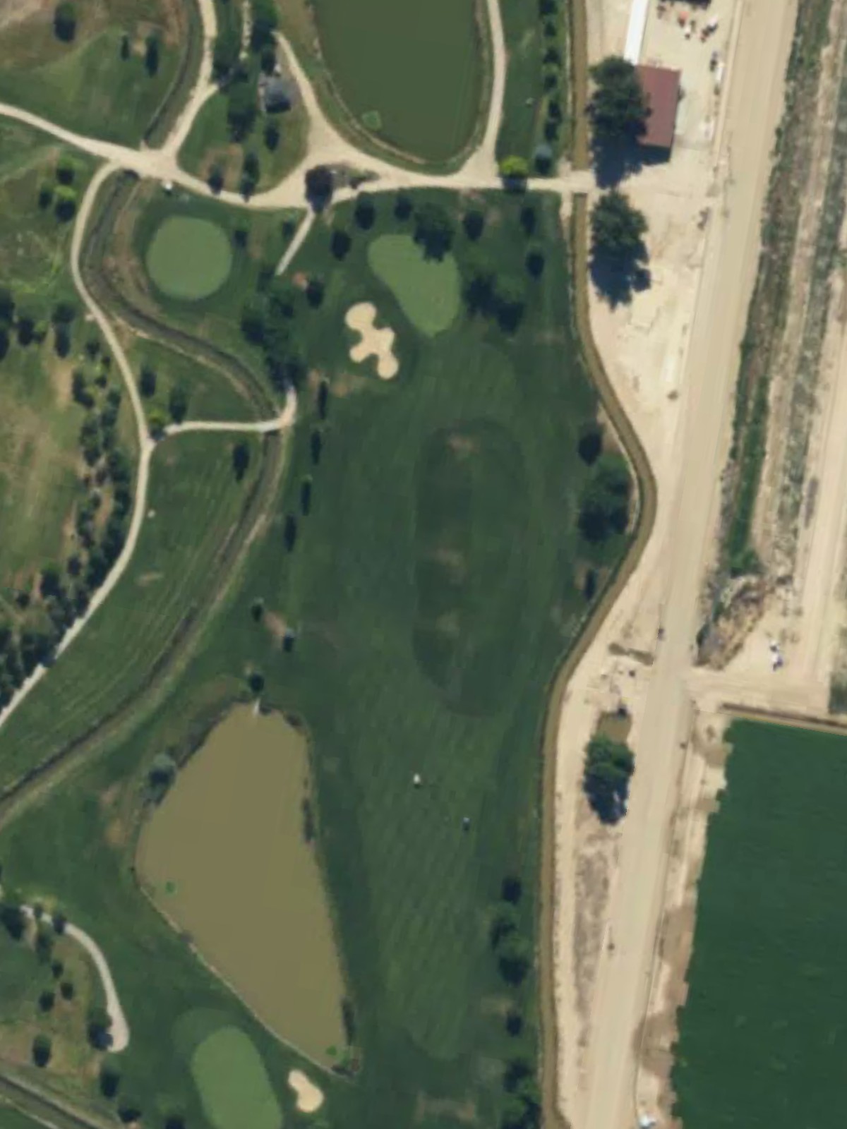 Hole 16 satellite