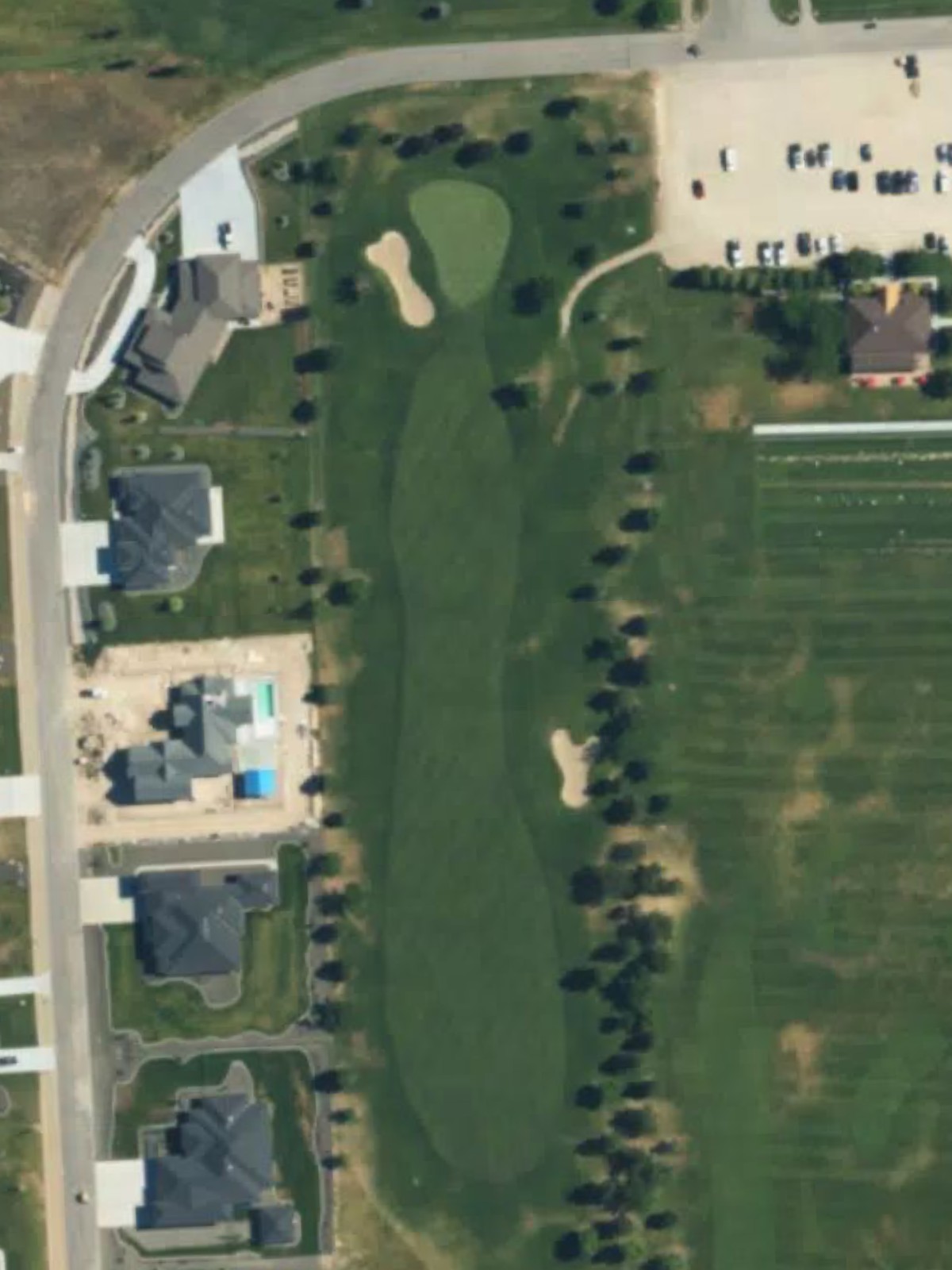 Hole 18 satellite