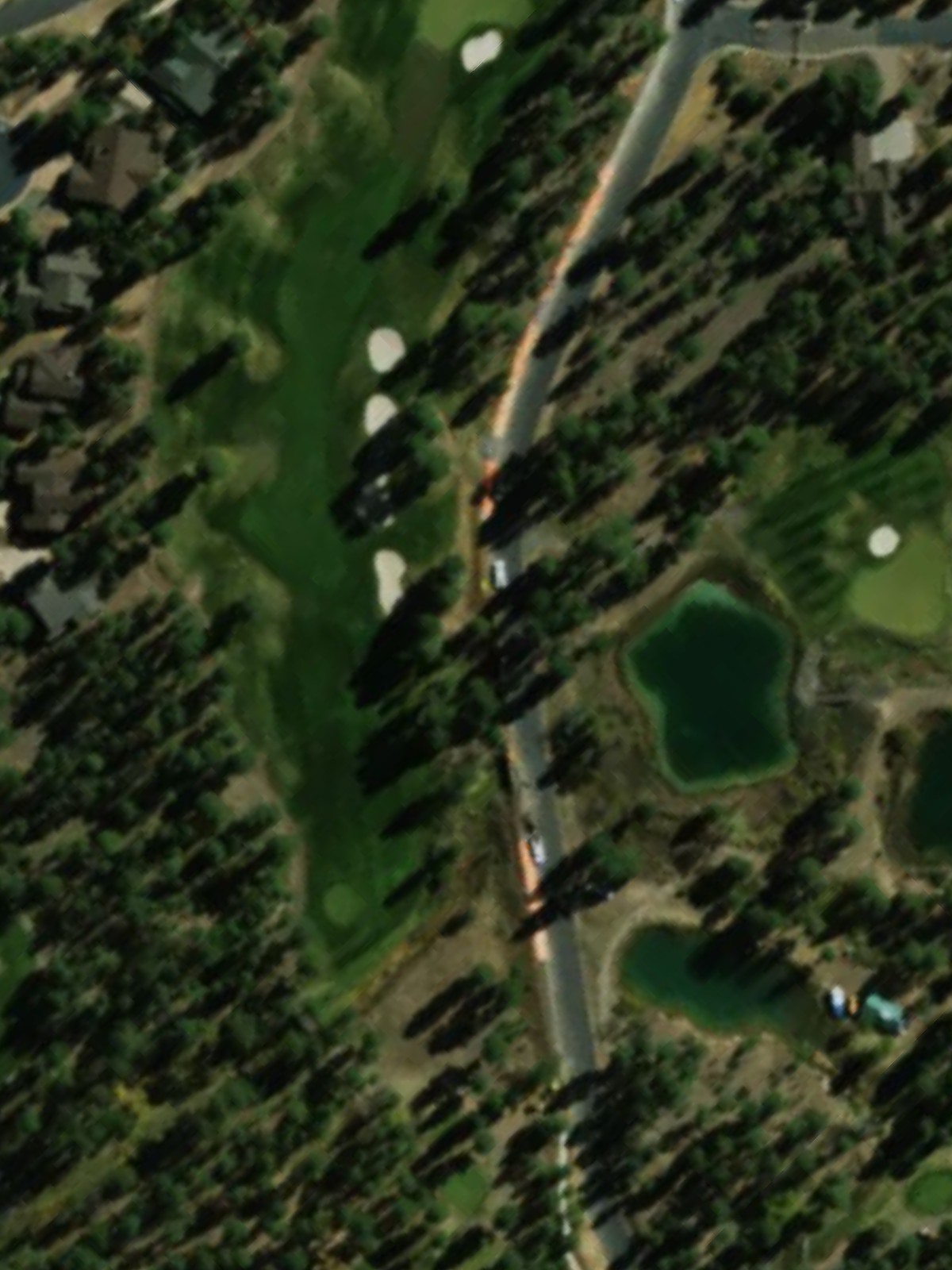 Hole 1 satellite