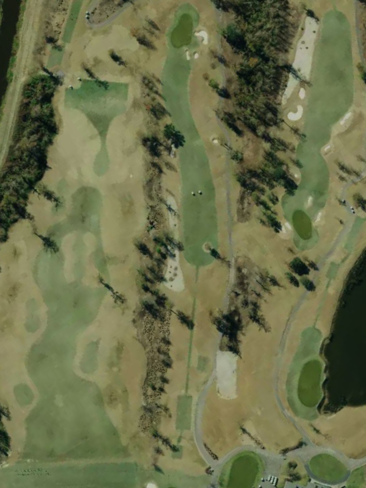 Hole 1 satellite