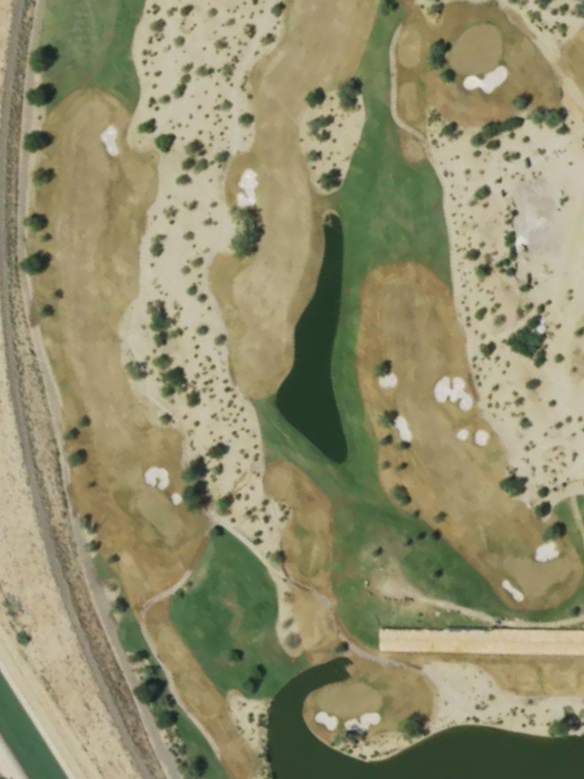 Hole 13 satellite