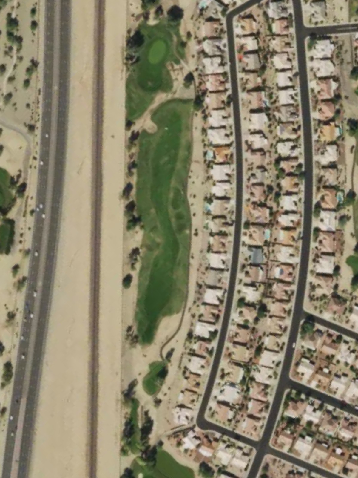 Hole 13 satellite