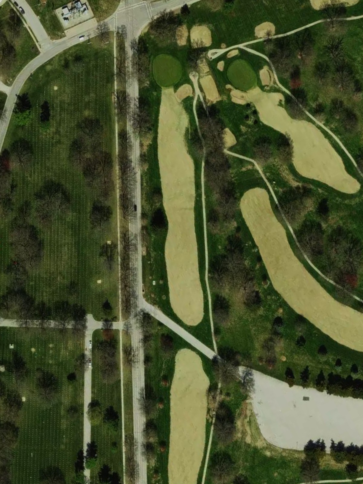Hole 13 satellite