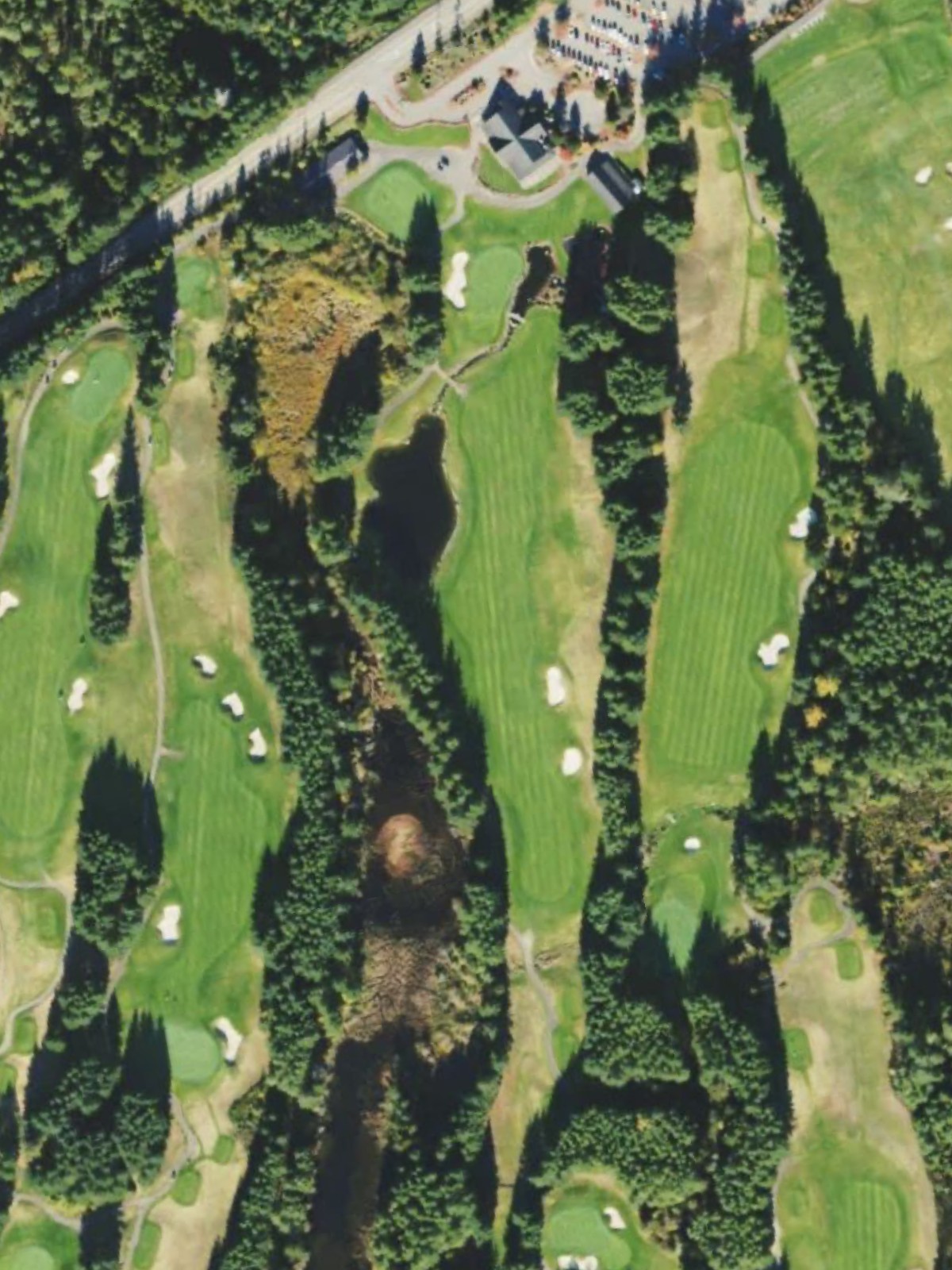 Hole 18 satellite