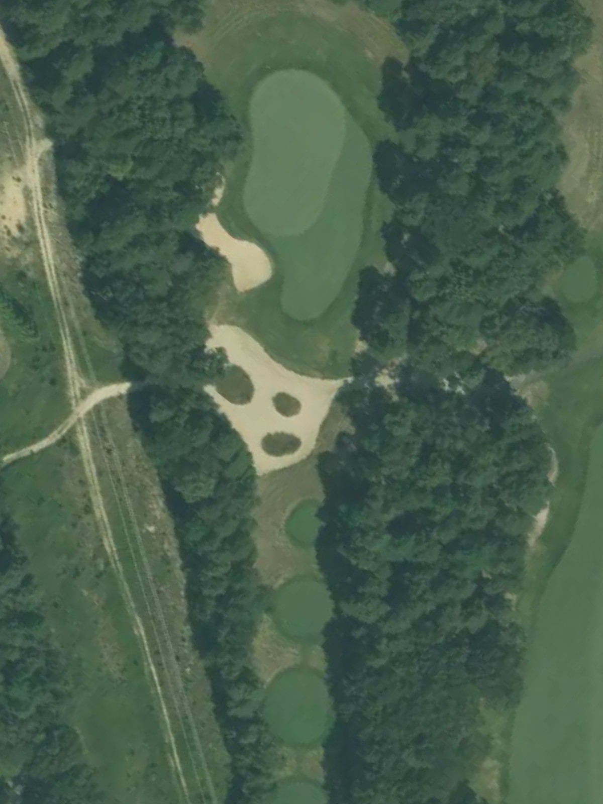 Hole 13 satellite