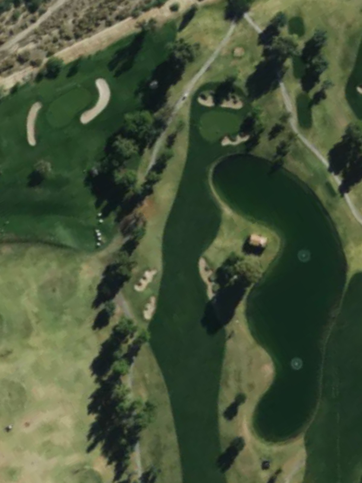 Hole 1 satellite