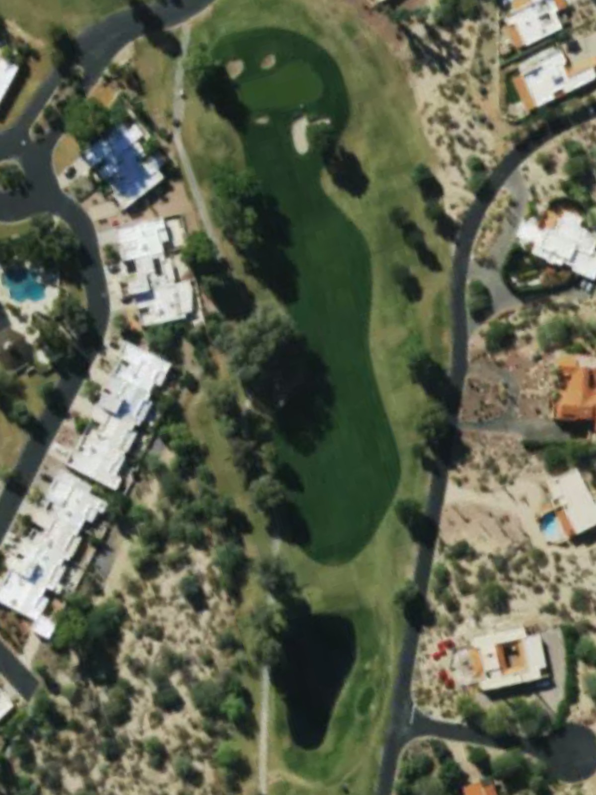 Hole 13 satellite